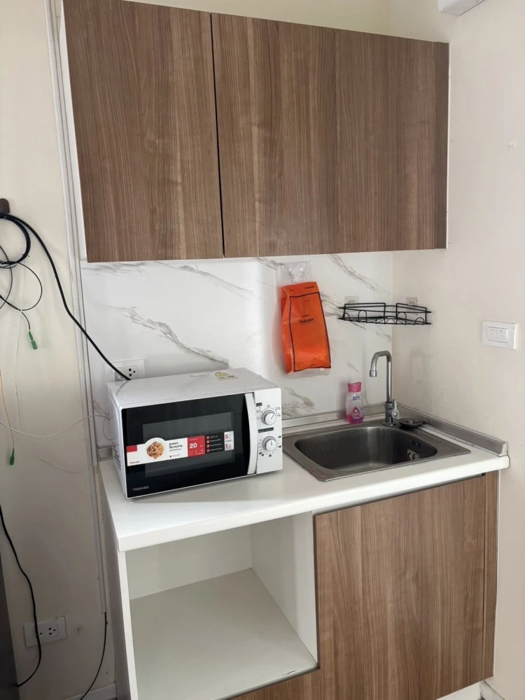 Modern Condo The Forest Rama 2-Eakchai for rent, corner room with privacy, comes with complete electrical appliances, reserve now!