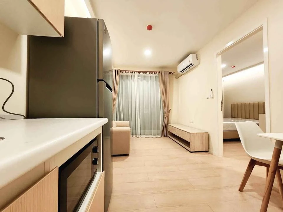 ให้เช่า Modern Condo The Forest พระราม 2-เอกชัย ชั้น 3 ห้องมุม พร้อมเฟอร์นิเจอร์ครบชุด พลาดแล้วจะเสียใจ