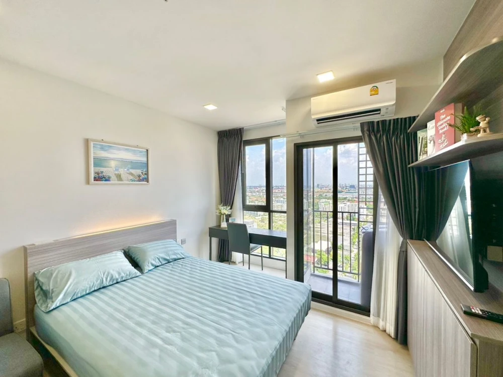 For rent: Modiz Launch Rangsit, fully furnished room, nice to live in. If interested, hurry and reserve now. Don't wait, hurry!
