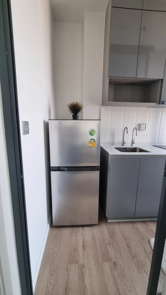 For rent: Modiz Rhyme Ramkhamhaeng, 14th floor, fully furnished, very livable. Book now!