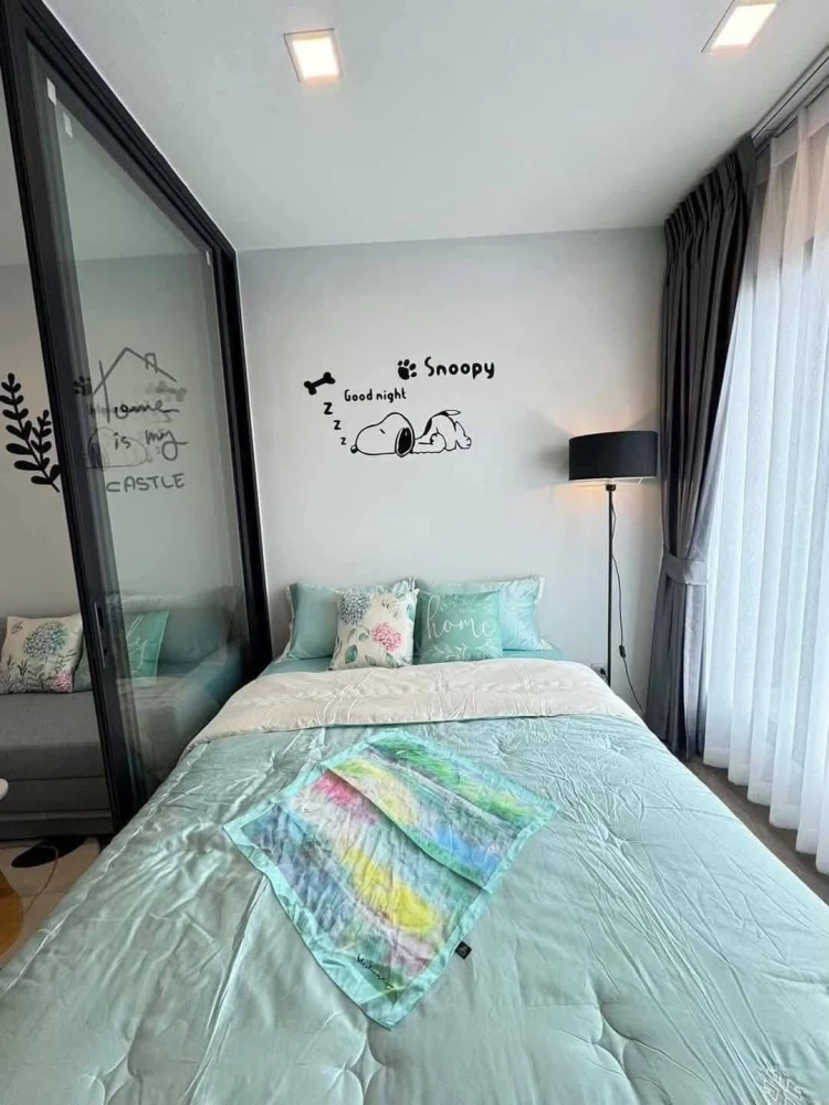 For rent: Modiz Sukhumvit 50, 1 bedroom, 1 bathroom, stylishly decorated, Chao Phraya River view, hurry and book now!
