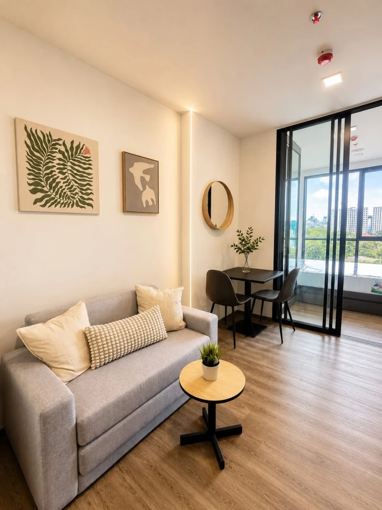 For rent: Modiz Vault Kaset Sripatum, 6th floor, beautiful room, fully furnished. Book now! (Hurry!)