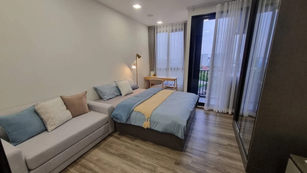 For rent: Modiz Vault Kaset Sripatum, 8th floor, fully furnished, very livable. Book now!