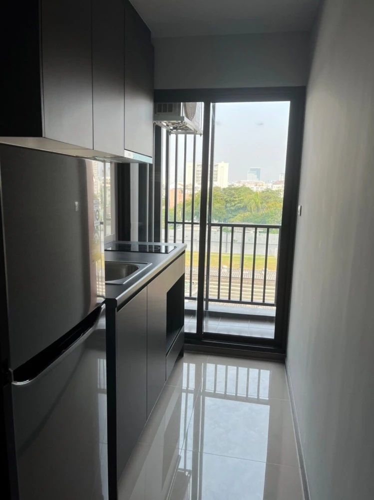Monte Rama 9 for rent, 6th floor, nice room, comes with complete decorations. If interested, hurry and reserve now.