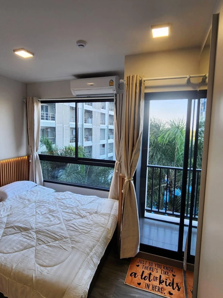 Monte’ RSU condo for rent, 4th floor. Nice and fully furnished. Book now!