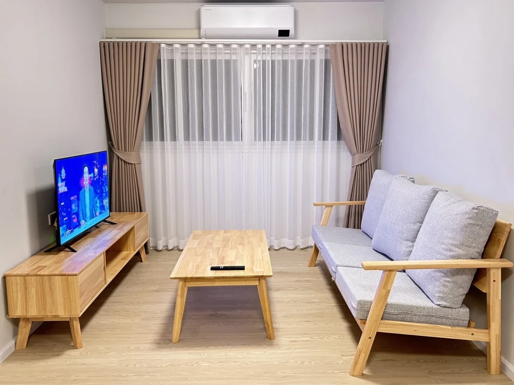 Mori Condominium, Muang Thong Thani, for rent. 8th floor unit. Fully furnished. Book now!