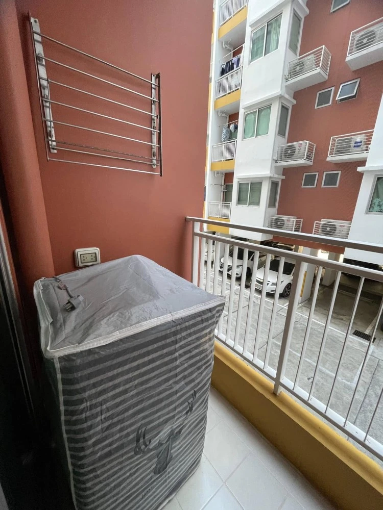 For rent: My Condo Sukhumvit 103, 2nd floor, beautiful room, fully furnished, reserve now, hurry!