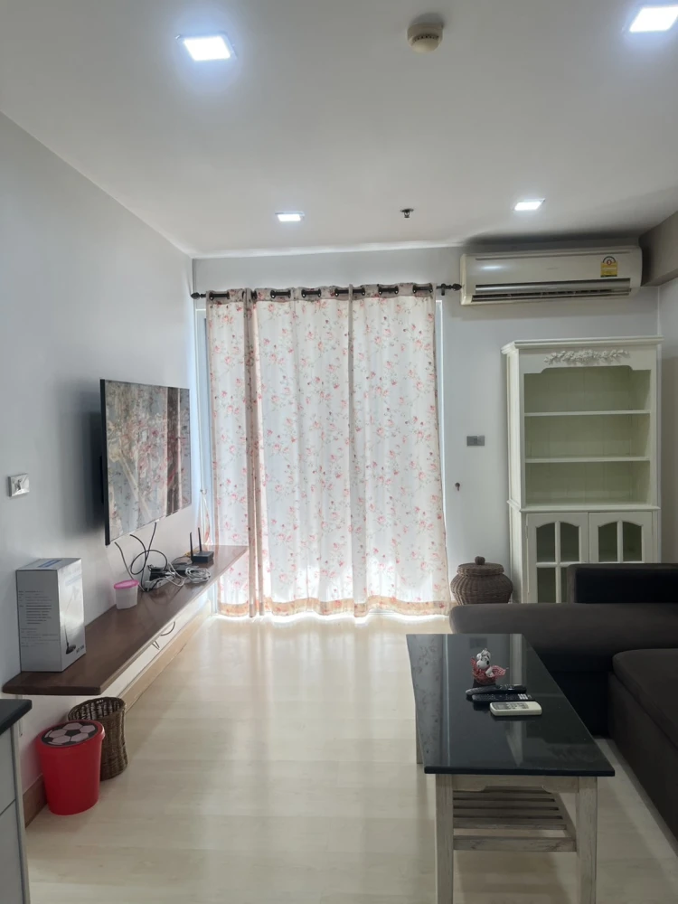 For rent: My Resort Bangkok, 30th floor, highest floor, fully furnished and equipped with electrical appliances. Can you not reserve it?