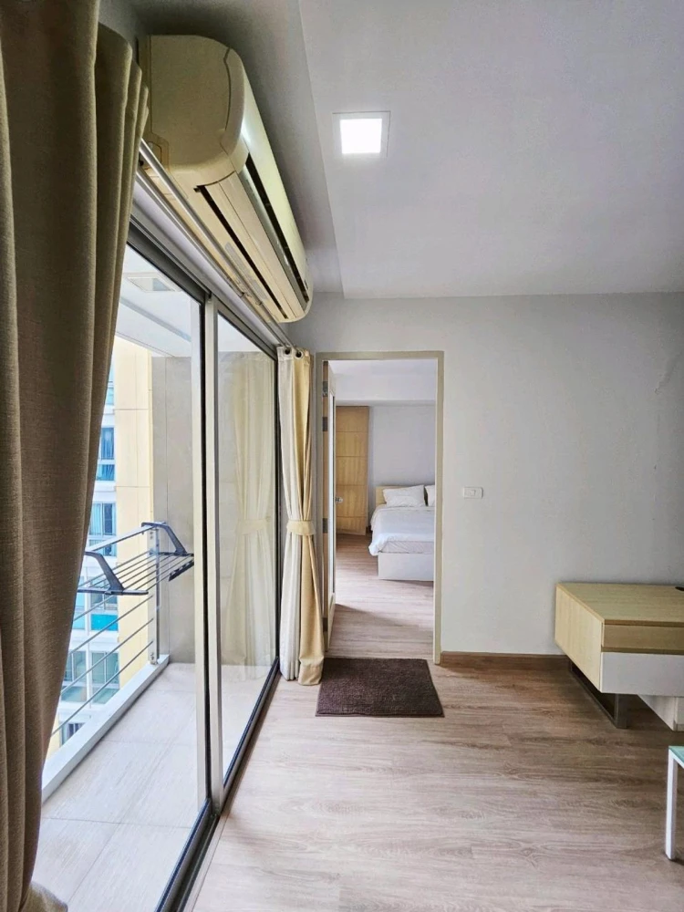 For rent: My Resort Bangkok, spacious room, fully furnished, ready to move in. If interested, hurry and reserve now. Don't miss out.