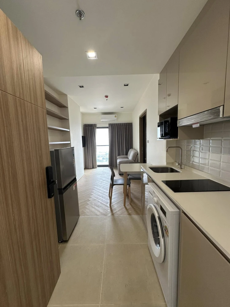 For rent Na Reva Charoen Nakhon, ready to move in room, 22nd floor, high view, complete here, hurry and book now, don't miss out.