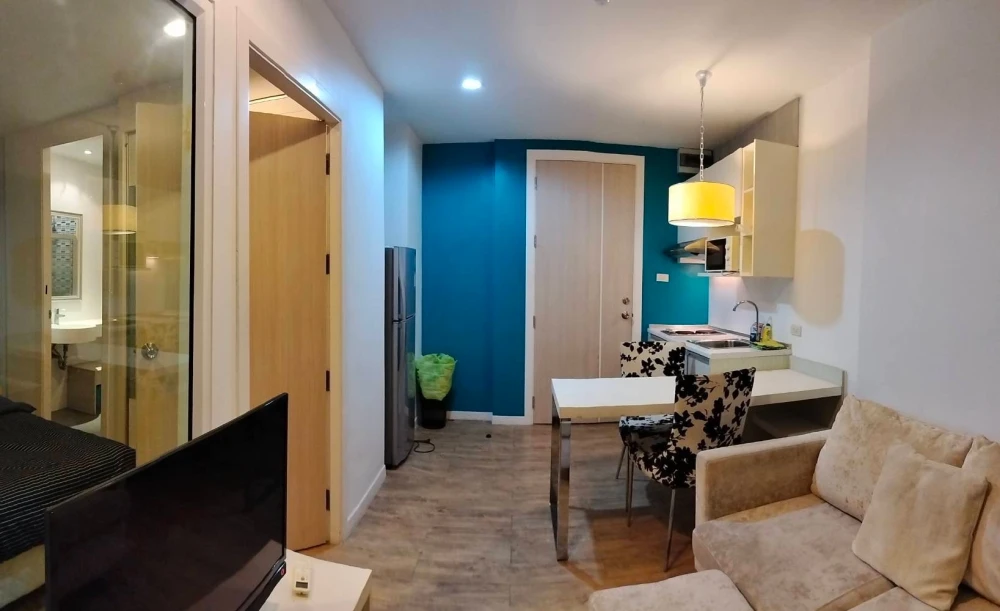 For rent: Neo Condo Sea View Pattaya @Jomtien, corner room with privacy, nice wallpaper, beautiful view, no blocking, reserve now!