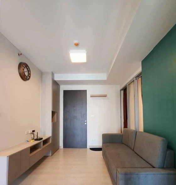 For rent: Niche id @ Pakkret Station, 33rd floor, beautiful view, fully furnished, book now, don't miss out.