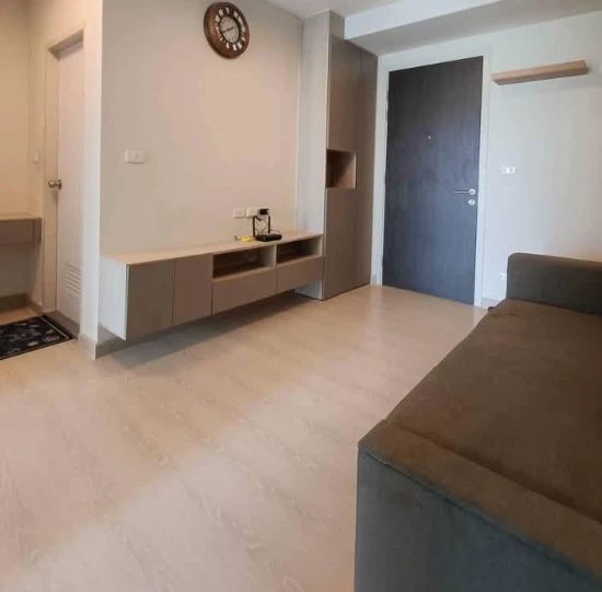 For rent: Niche id @ Pakkret Station, 33rd floor, beautiful view, fully furnished, book now, don't miss out.