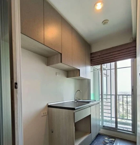 For rent: Niche id @ Pakkret Station, 33rd floor, beautiful view, fully furnished, book now, don't miss out.