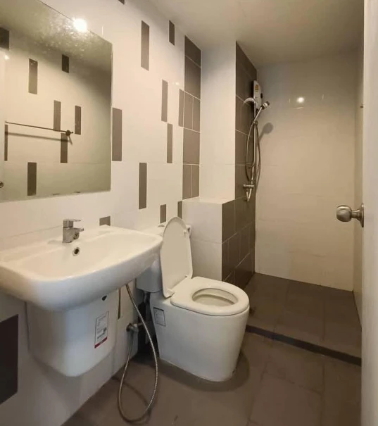 For rent: Niche id @ Pakkret Station, 33rd floor, beautiful view, fully furnished, book now, don't miss out.