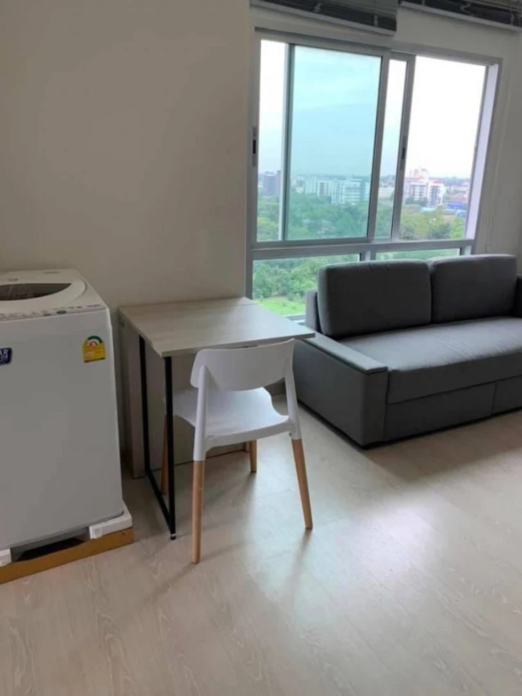 For rent: Niche id @ Pakkret Station, corner room with privacy, fully furnished, swimming pool view, reserve now!