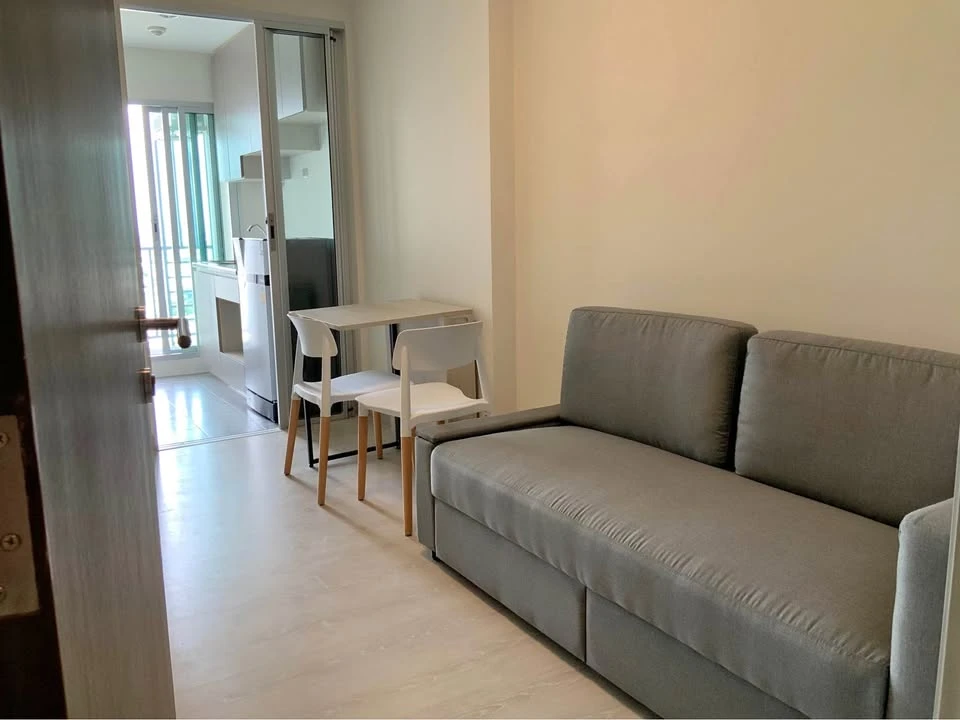 Niche id @ Pakkret Station for rent. High floor unit with city view, bright and airy, good ventilation, and affordable price. Book now!