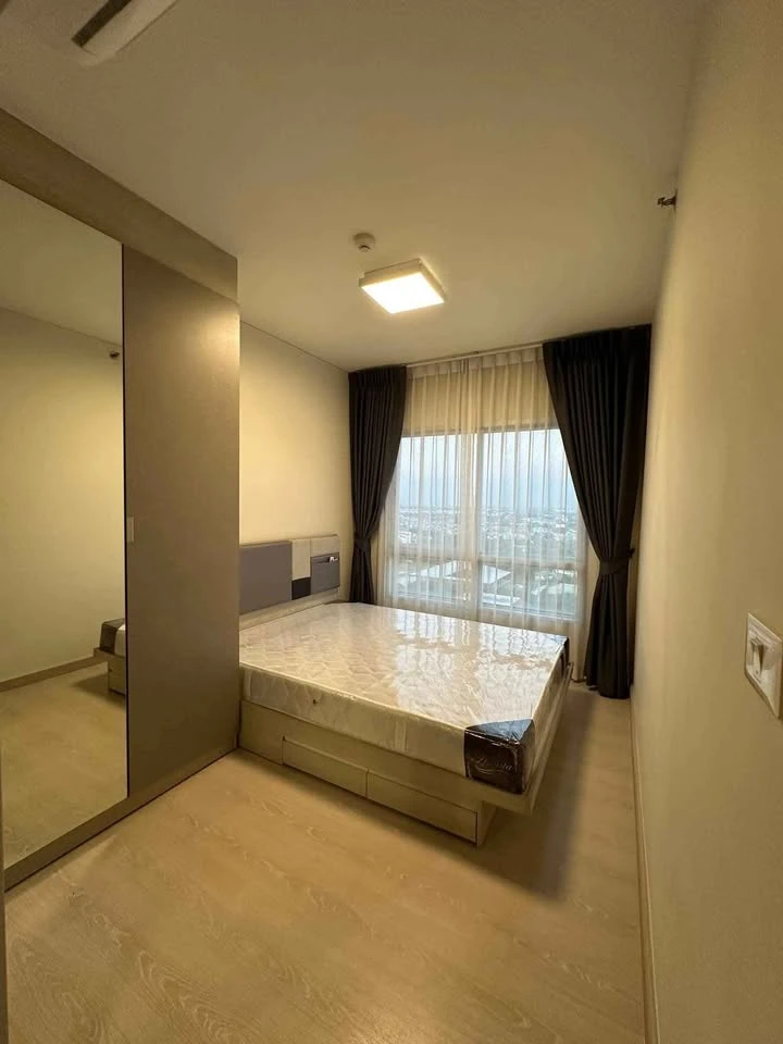For rent: Niche ID @ Pak Kret Station, ready to move in, fully furnished, reserve now, don't miss out!!