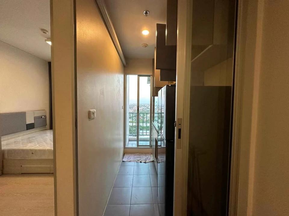 For rent: Niche ID @ Pak Kret Station, ready to move in, fully furnished, reserve now, don't miss out!!