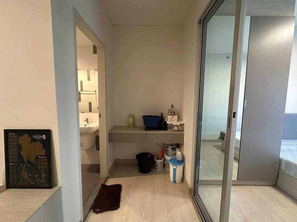 For rent: Niche ID @ Pak Kret Station, ready to move in, fully furnished, reserve now, don't miss out!!