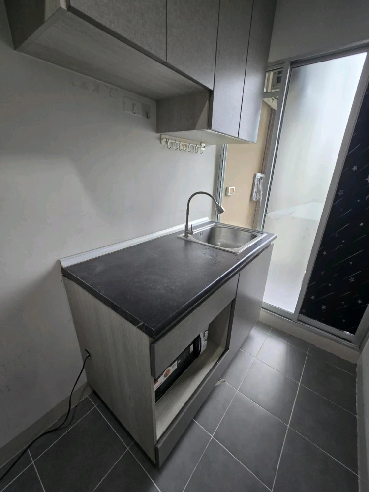 For rent: Niche id Sukhumvit 113, partitioned room, fully furnished. Book now! (Limited time offer!)