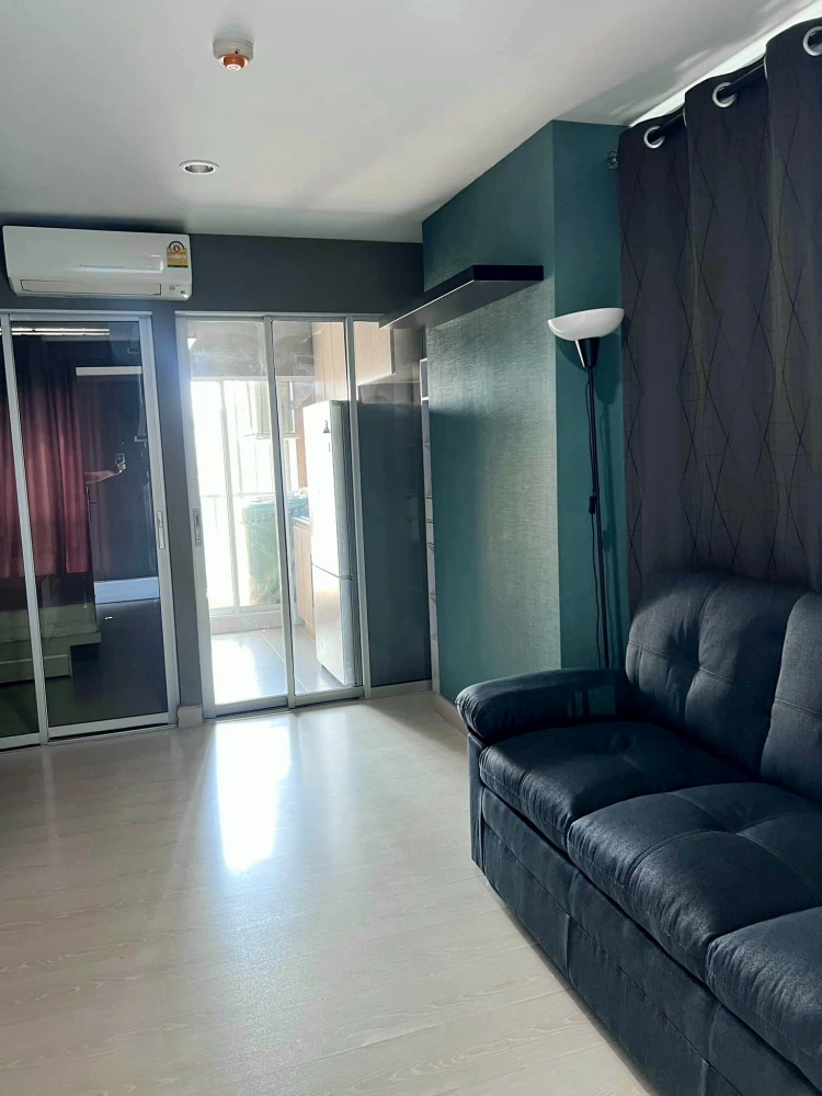 For rent: Niche id Sukhumvit 113, corner room, fully furnished, nice to live in, hurry and book now.