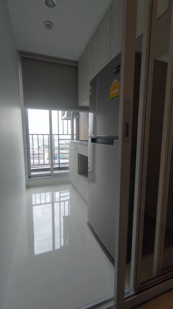 For rent: Niche Mono Chaengwattana, 12th floor, swimming pool view, fully furnished, ready to move in, reserve now.