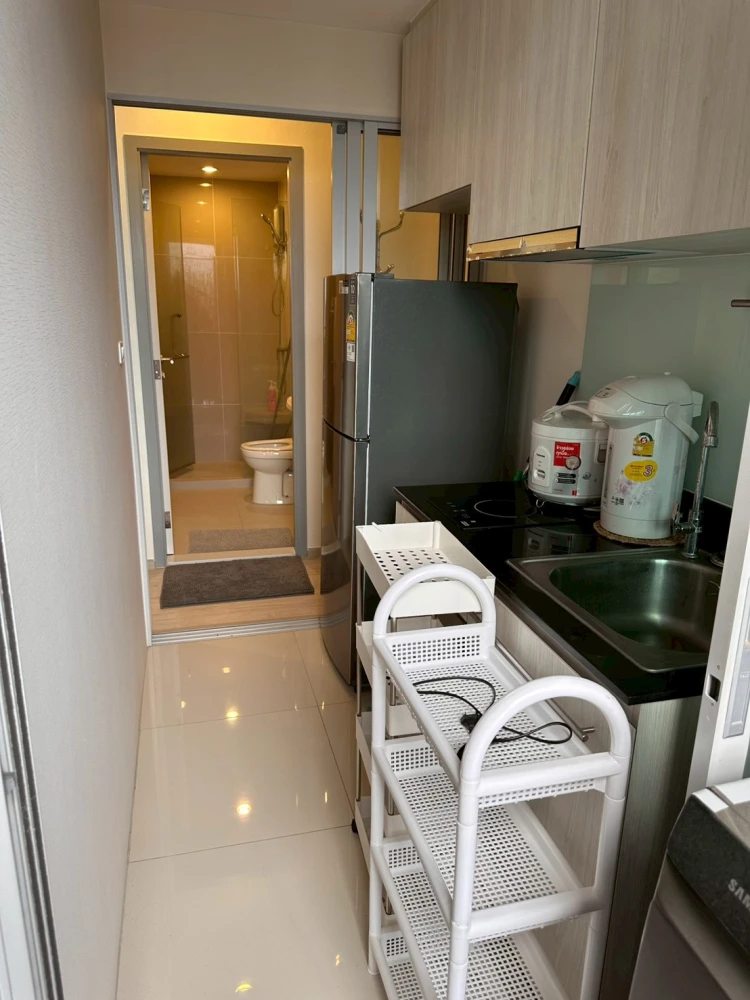 For rent: Niche Mono Chaengwattana, 15th floor, pool view, fully furnished, ready to move in. Reserve now!