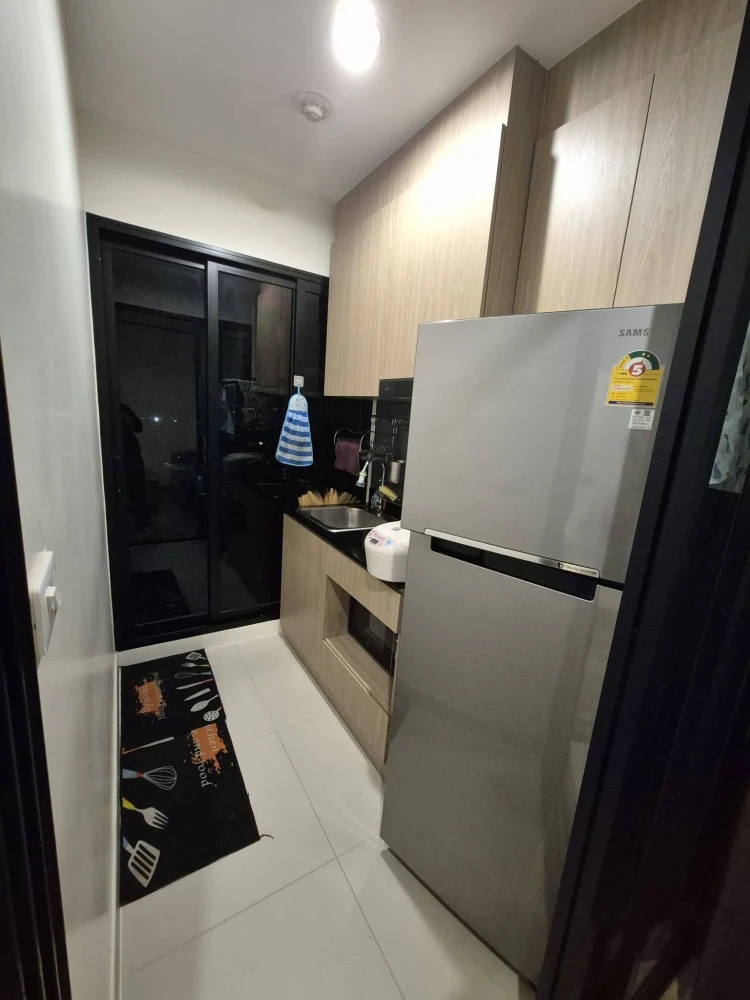 For rent: Niche Mono Charoen Nakorn, 1 bedroom, 1 bathroom, fully furnished, great location. Don't miss out!