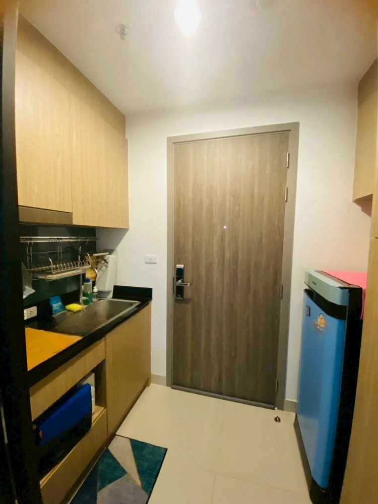 For rent: Niche Mono Charoen Nakorn, a comfortable room with complete furniture and amenities. View of the Chao Phraya River. Reserve now!