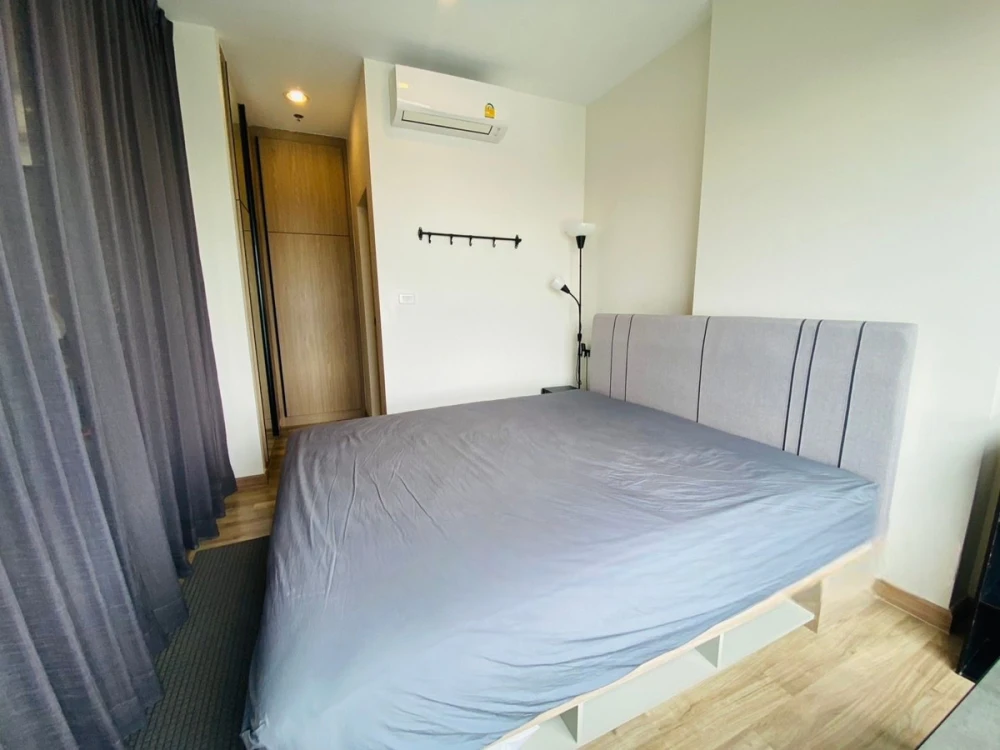 For rent: Niche Mono Charoen Nakorn, a comfortable room with complete furniture and amenities. View of the Chao Phraya River. Reserve now!