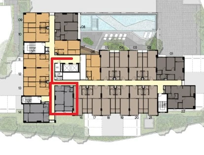 For rent: Niche Mono Itsaraphap, 1 bedroom, 1 bathroom, large usable area, fully furnished, just bring your bags and move in.