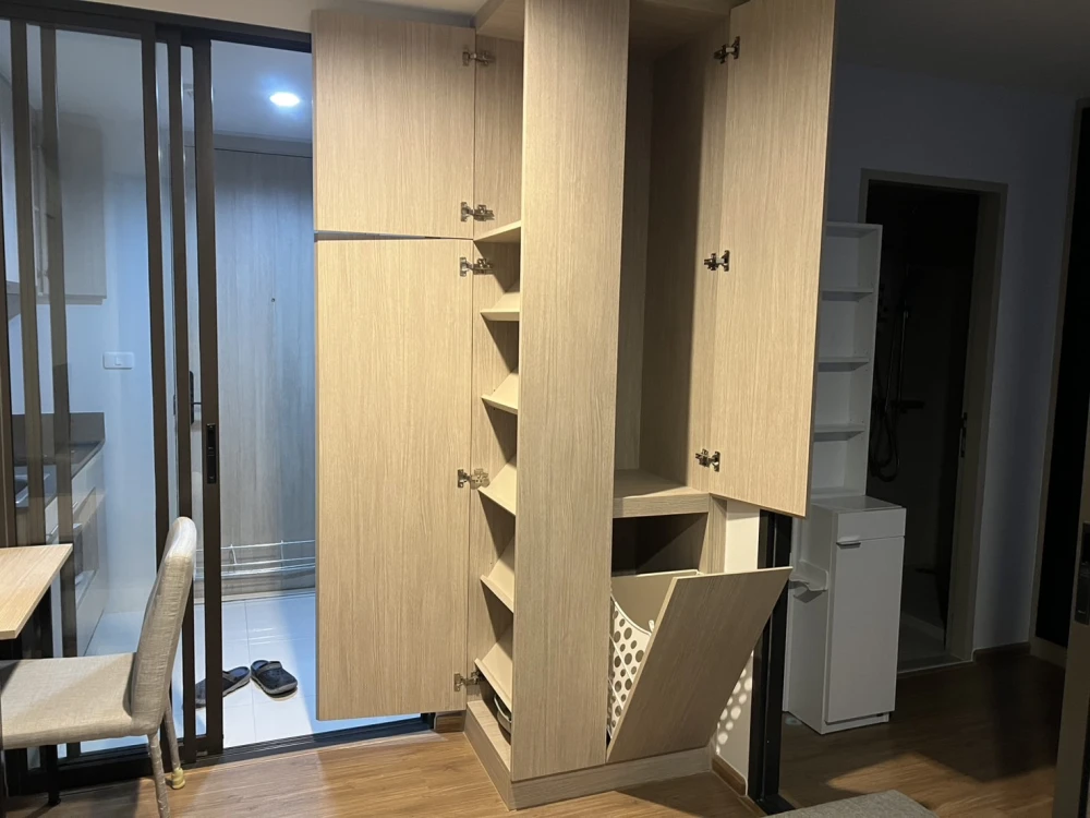 For rent: Niche Mono Itsaraphap, 1 bedroom, 1 bathroom, large usable area, fully furnished, just bring your bags and move in.