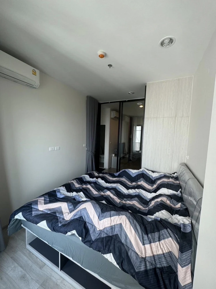 For rent: Niche Mono Mega Space Bangna, 1 bedroom, 1 bathroom, fully furnished, beautiful view from high floor, reserve now.
