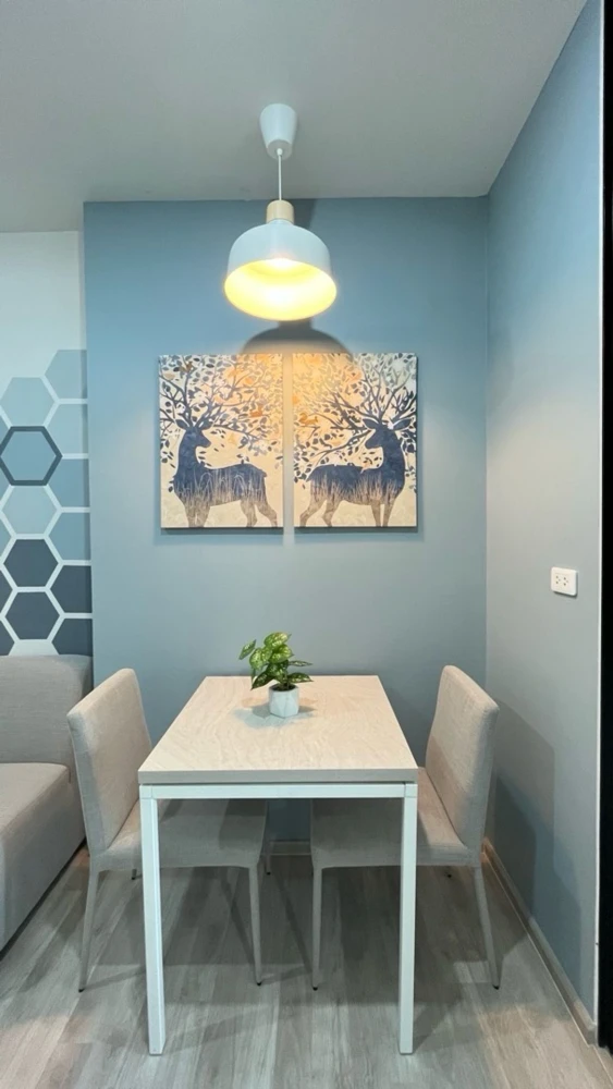 For rent: Niche Mono Mega Space Bangna, beautiful room with fully furnished. Reserve now!