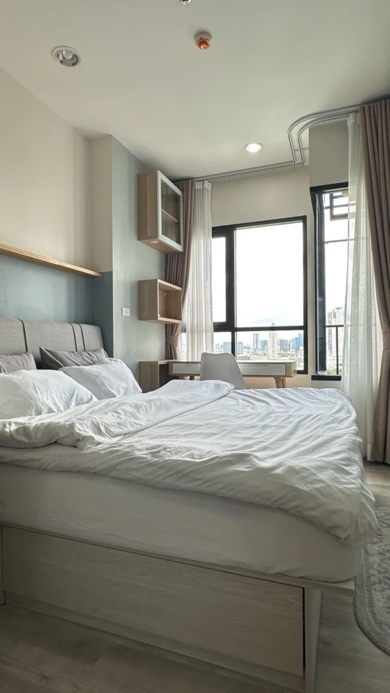 For rent: Niche Mono Mega Space Bangna, beautiful room with fully furnished. Reserve now!