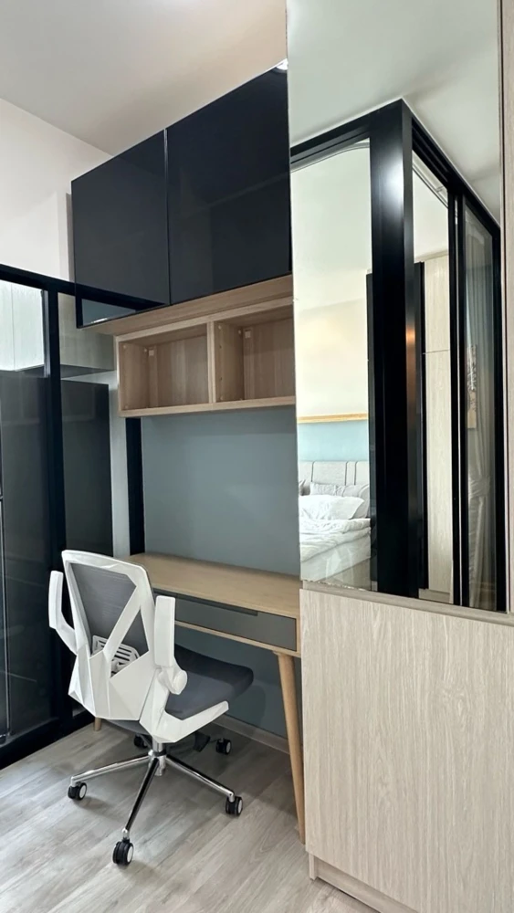 For rent: Niche Mono Mega Space Bangna, beautiful room with fully furnished. Reserve now!