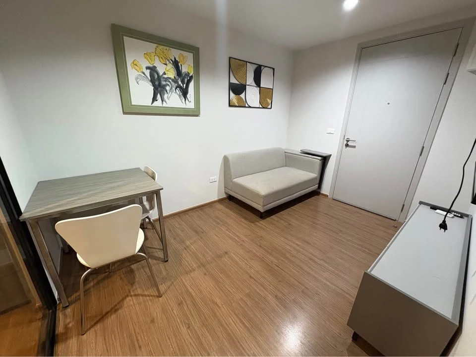 For rent: Niche Mono Rama 9, ready to move in, spacious and comfortable, reserve now.