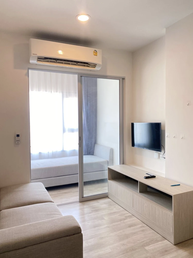For rent: Niche MONO Ramkhamhaeng, 2 bedrooms, 31st floor, fully furnished. Book now!