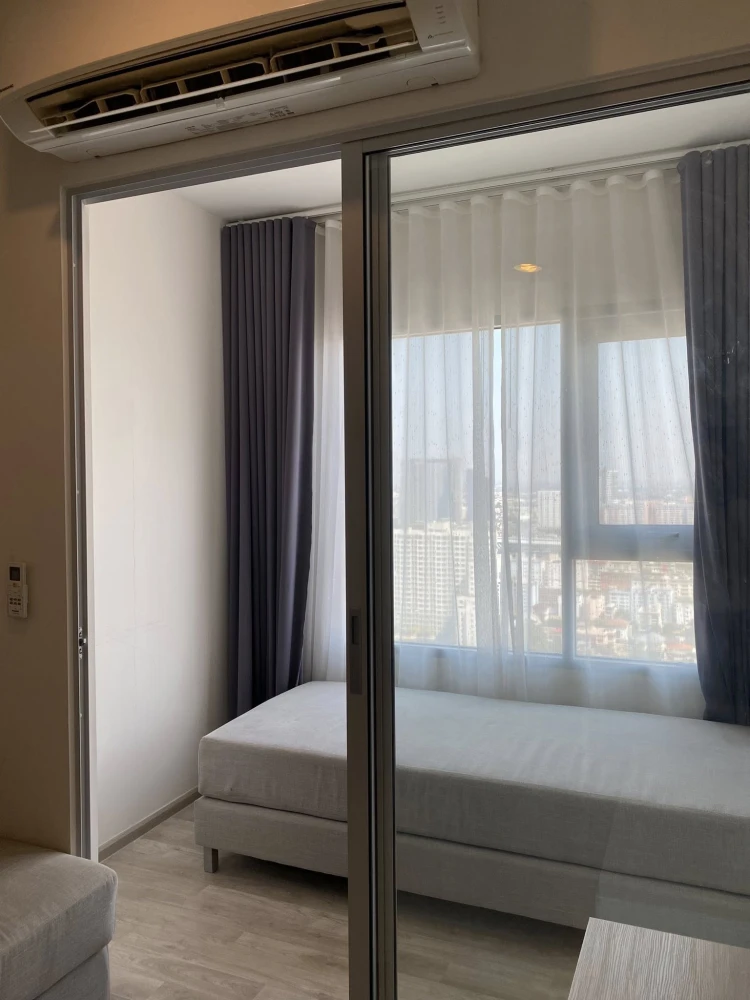 For rent: Niche MONO Ramkhamhaeng, 2 bedrooms, 31st floor, fully furnished. Book now!