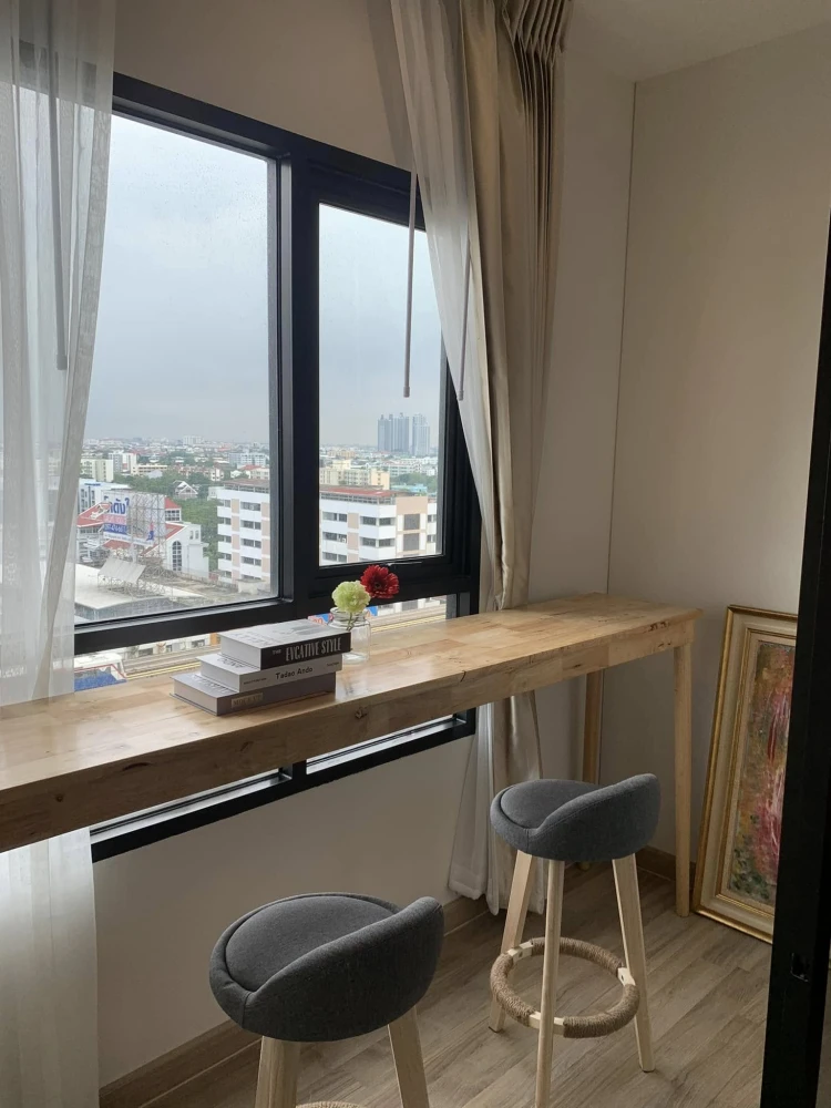 ให้เช่า Niche Mono Sukhumvit-Bearing ห้องวิวสวย วิวเมือง BTS กั้นโซน เป็นสัดส่วน กว้างสบาย ห้องมุม รีบจองเลย