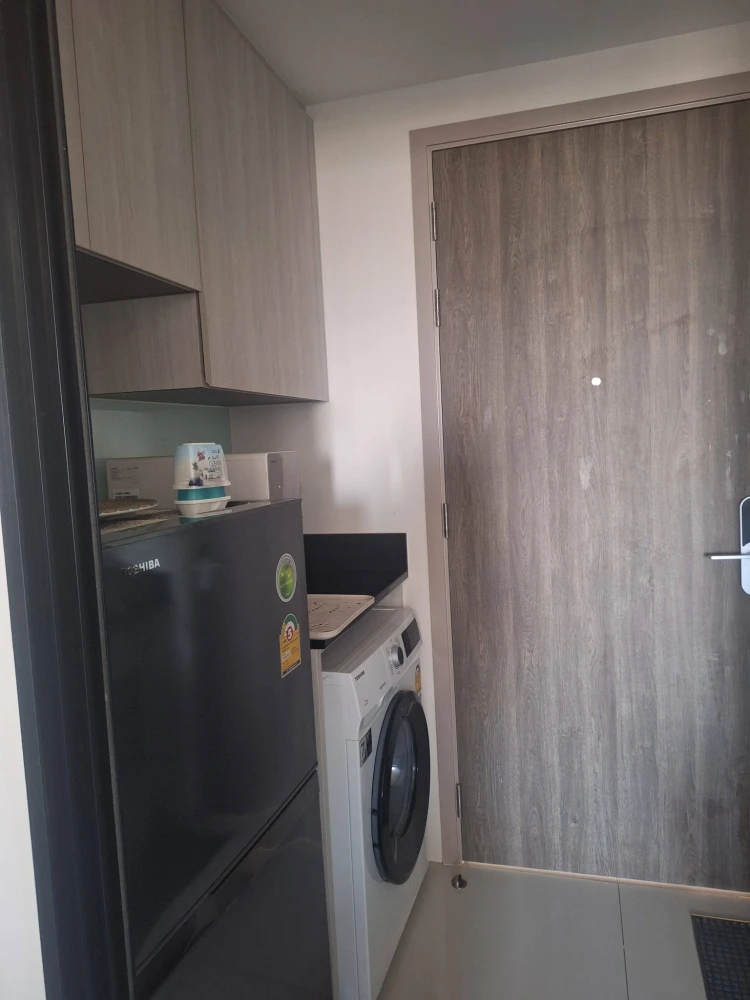 For rent: Niche Mono Sukhumvit-Puchao, high floor unit, very livable, fully furnished + complete appliances. Book now!