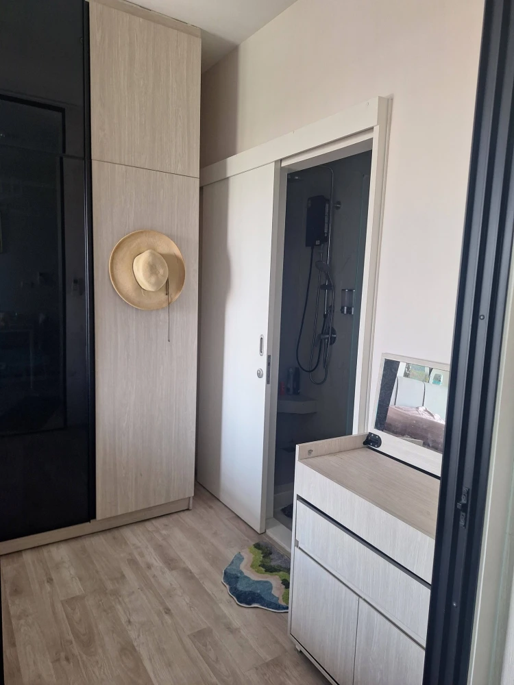 For rent: Niche Mono Sukhumvit-Puchao, high floor unit, very livable, fully furnished + complete appliances. Book now!