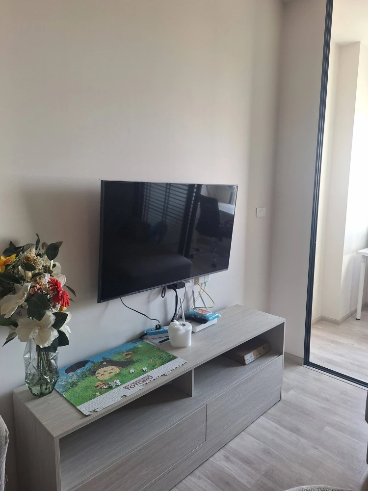 For rent: Niche Mono Sukhumvit-Puchao, high floor unit, very livable, fully furnished + complete appliances. Book now!