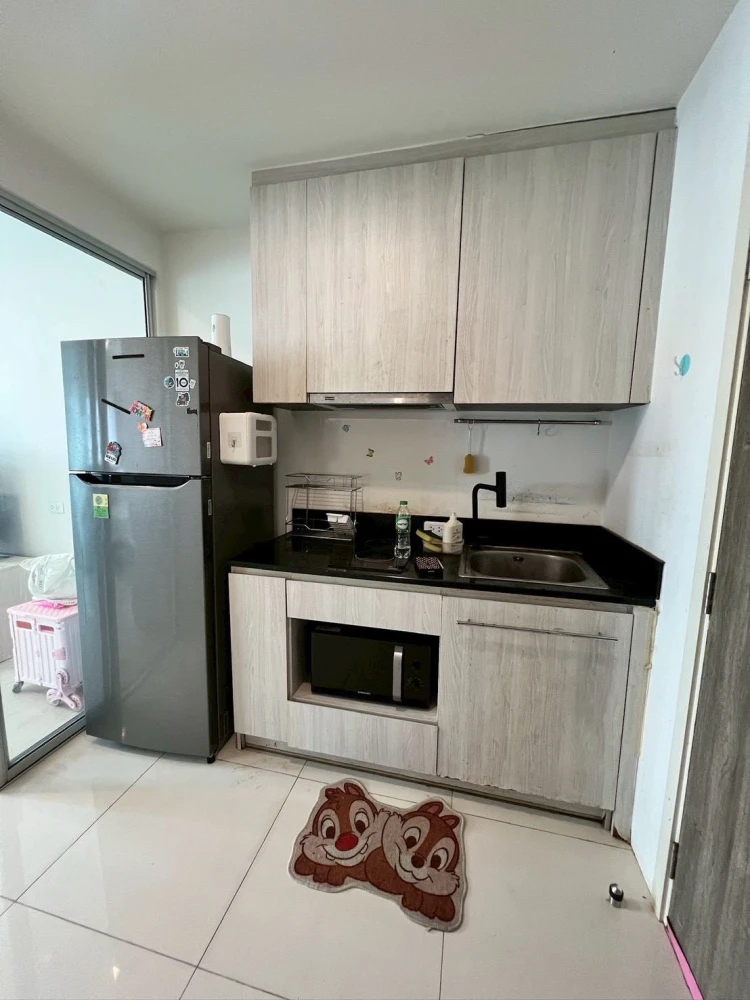 For rent: Niche Mono Sukhumvit-Poo Chao, One Bedroom Plus (with multipurpose room). Quiet and peaceful unit, not crowded. Reservation required.