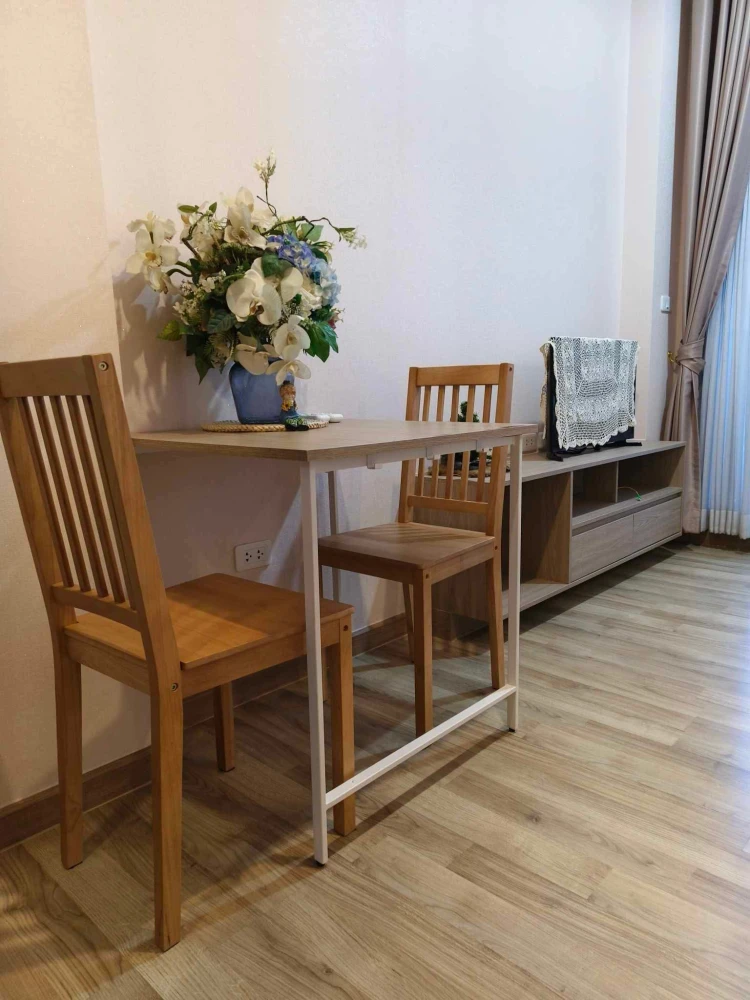 For rent: Niche Mono Charoen Nakhon, 24th floor, Chao Phraya River curve view, convenient and complete here. If you don't book, you'll regret it.