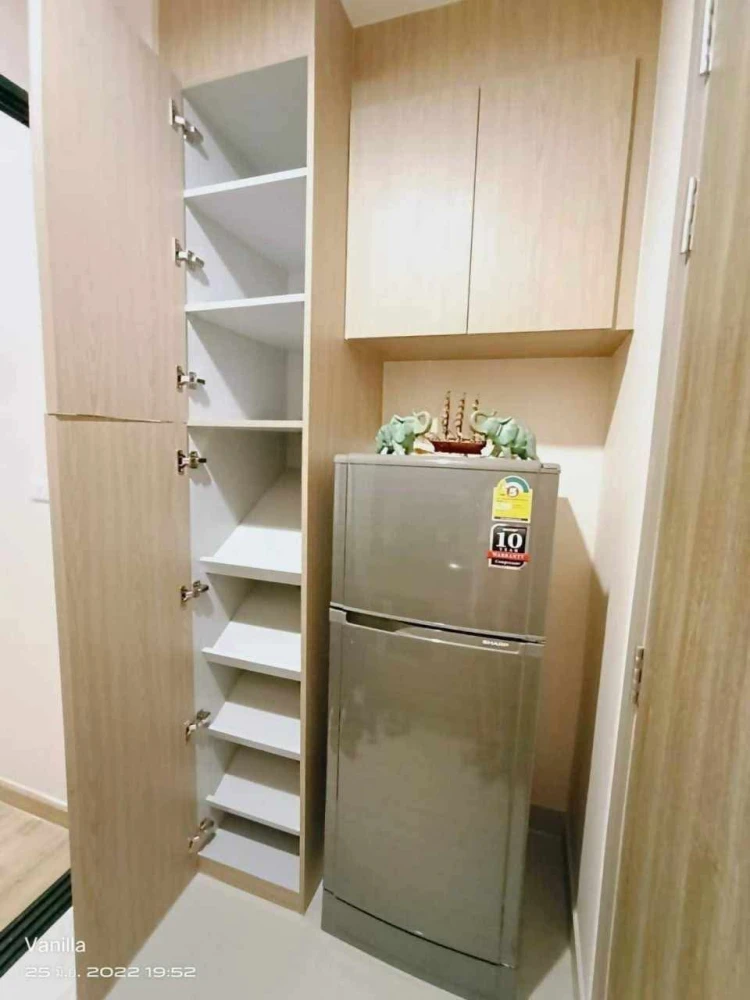 For rent: Niche Mono Charoen Nakhon, 24th floor, Chao Phraya River curve view, convenient and complete here. If you don't book, you'll regret it.