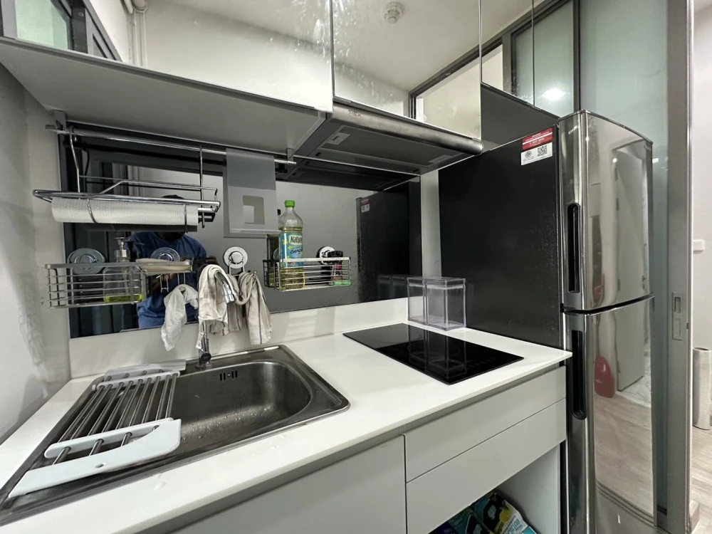For rent: Niche Pride Taopoon, 15th floor, fully furnished, ready to move in. Reserve now, don't miss out!