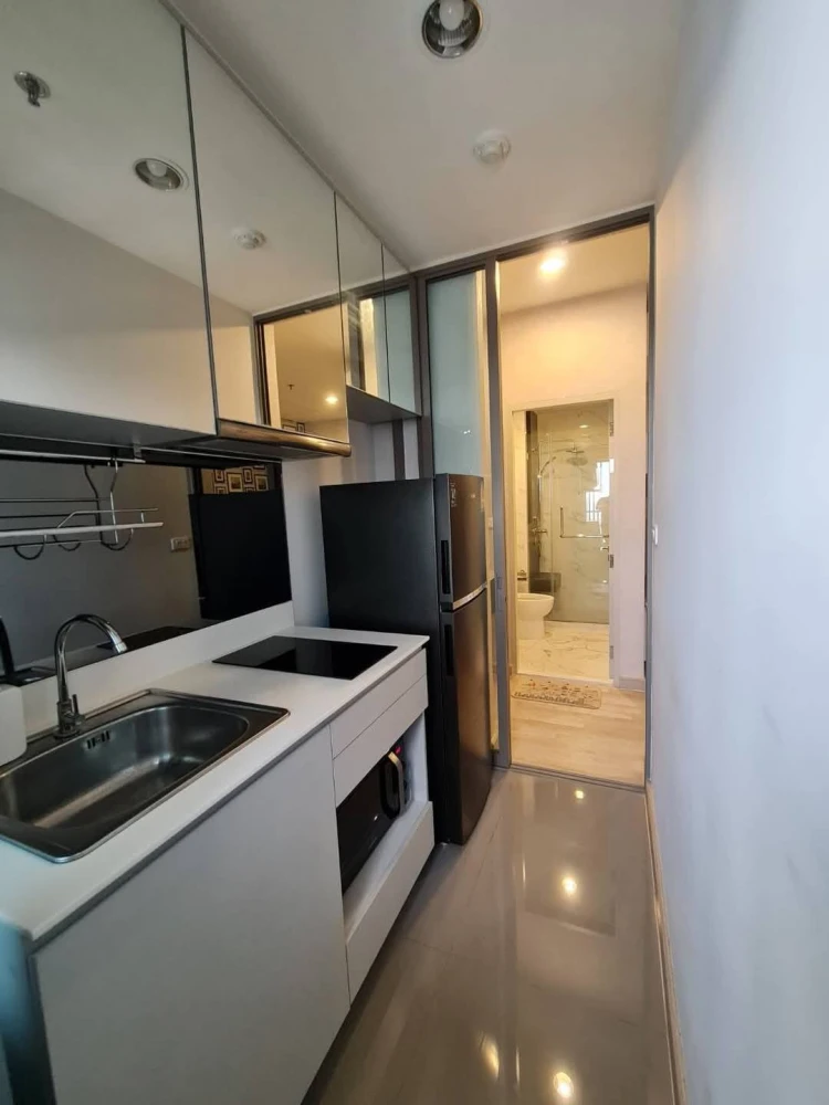 For rent: Niche Pride Taopoon, 26th floor, highest floor, wide city view, comfortable to the eye, decorated and ready to move in, reserve now.