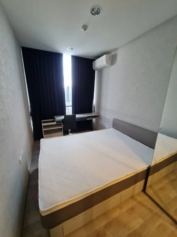 For rent: Niche Pride Taopoon, 26th floor, highest floor, wide city view, comfortable to the eye, decorated and ready to move in, reserve now.